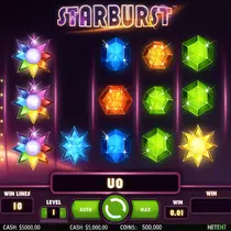 Roby - Machine à Sous Starburst - NetEnt