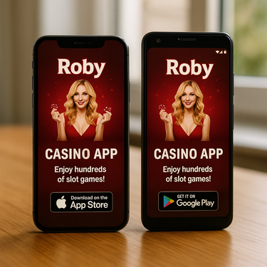Roby Casino - Mobile Apps - iOS and Android